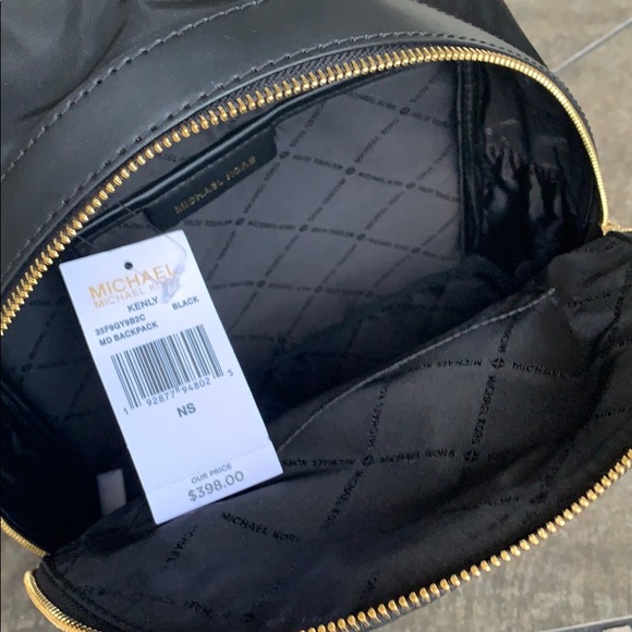 MICHAEL KORS KENLY MD BACKPACK BLACK - Picture 14 of 16